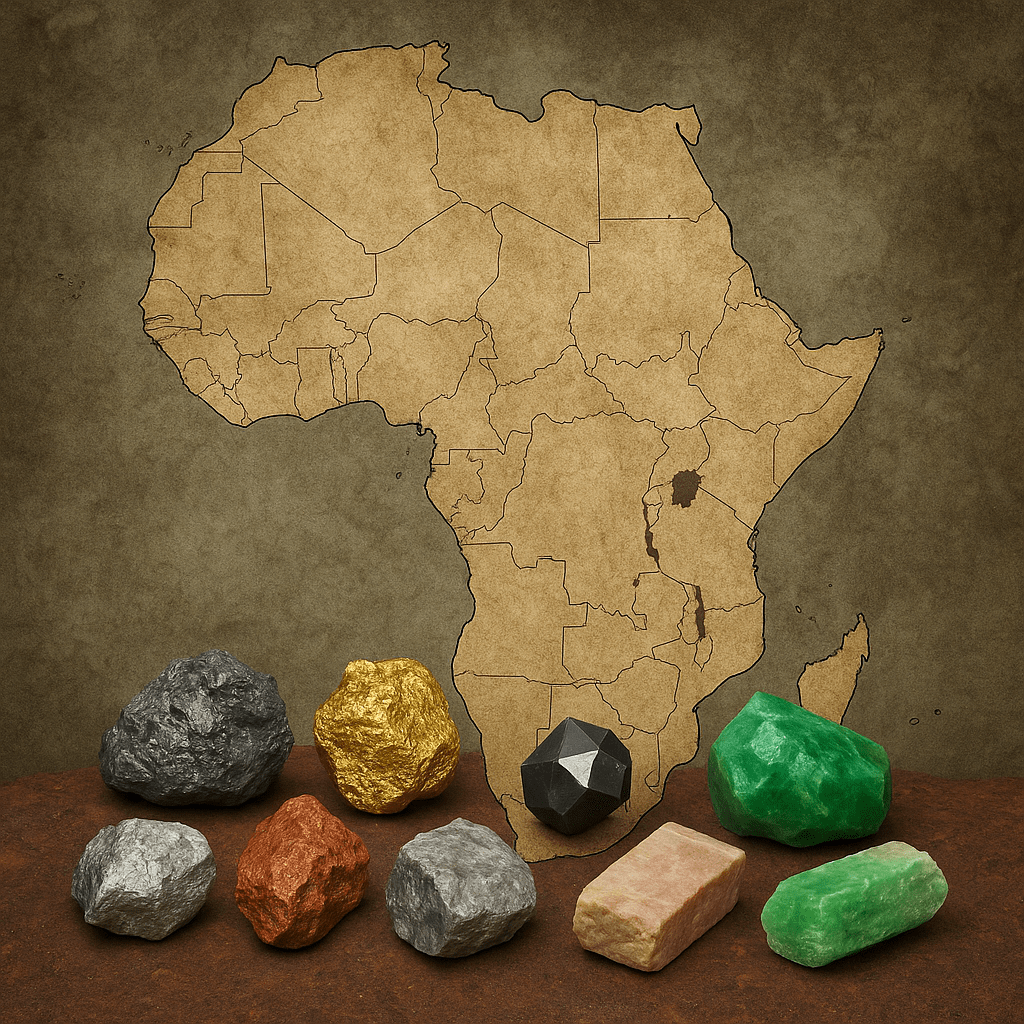 Kritik Madenlerin Anavatanı Afrika