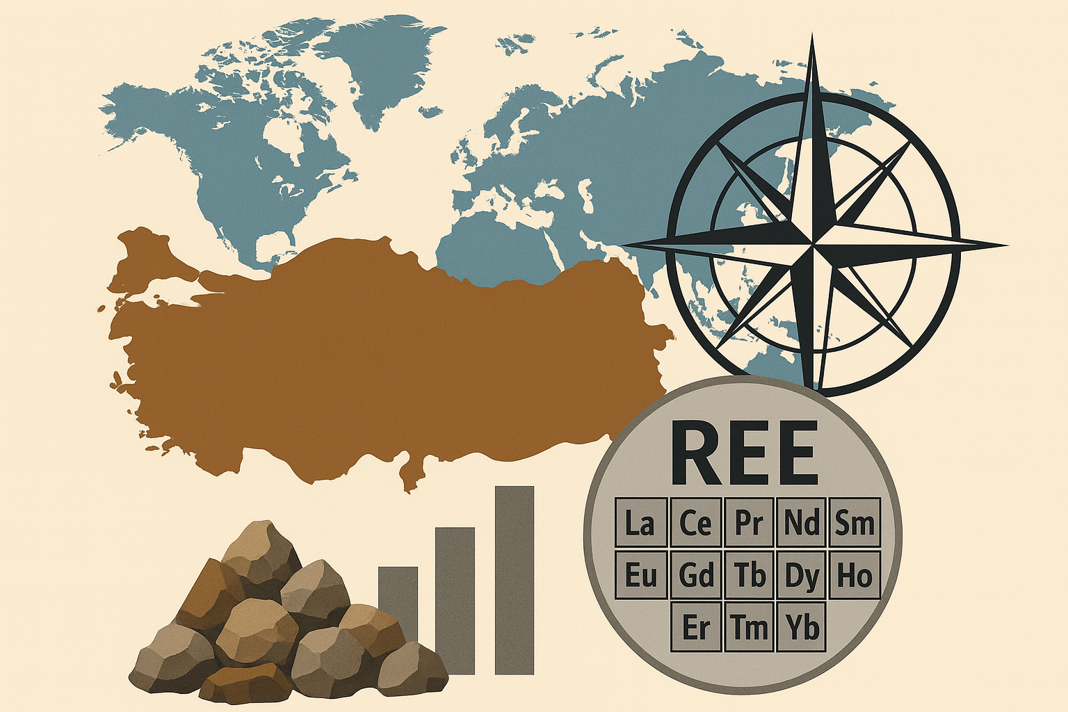 Jeolojiden Jeopolitiğe: Nadir Toprak Elementleri ve Türkiye’nin Konumu